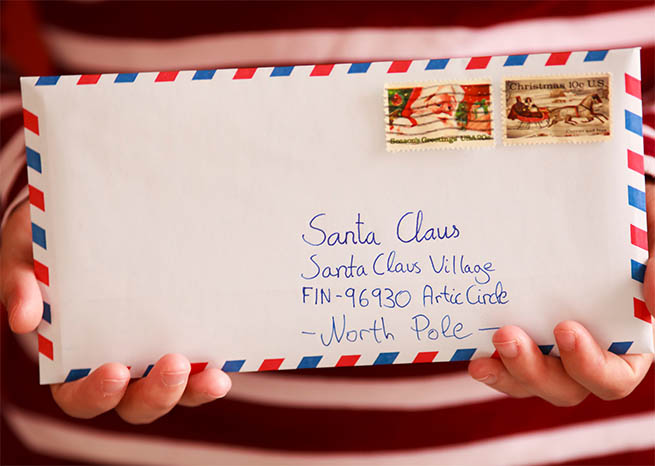 Kalėdų Senelio paštas